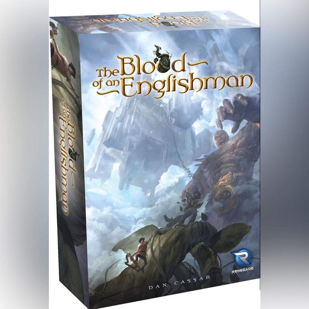 Renegade The Blood of an Englishman Board Game - 2 player game - like new
